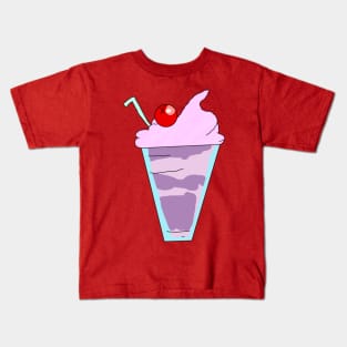 Pink Milkshake Kids T-Shirt